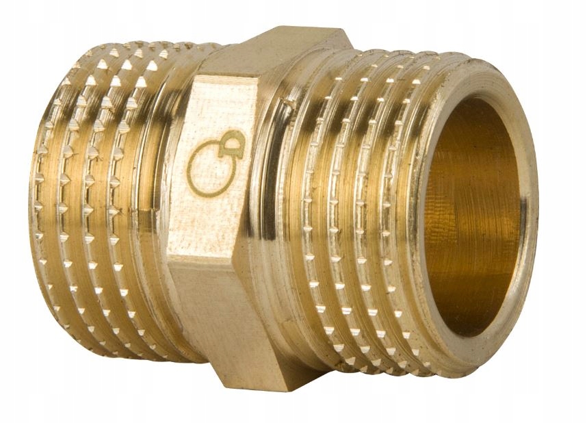 

Nypel Mosiężny 1 Cal Mosiądz