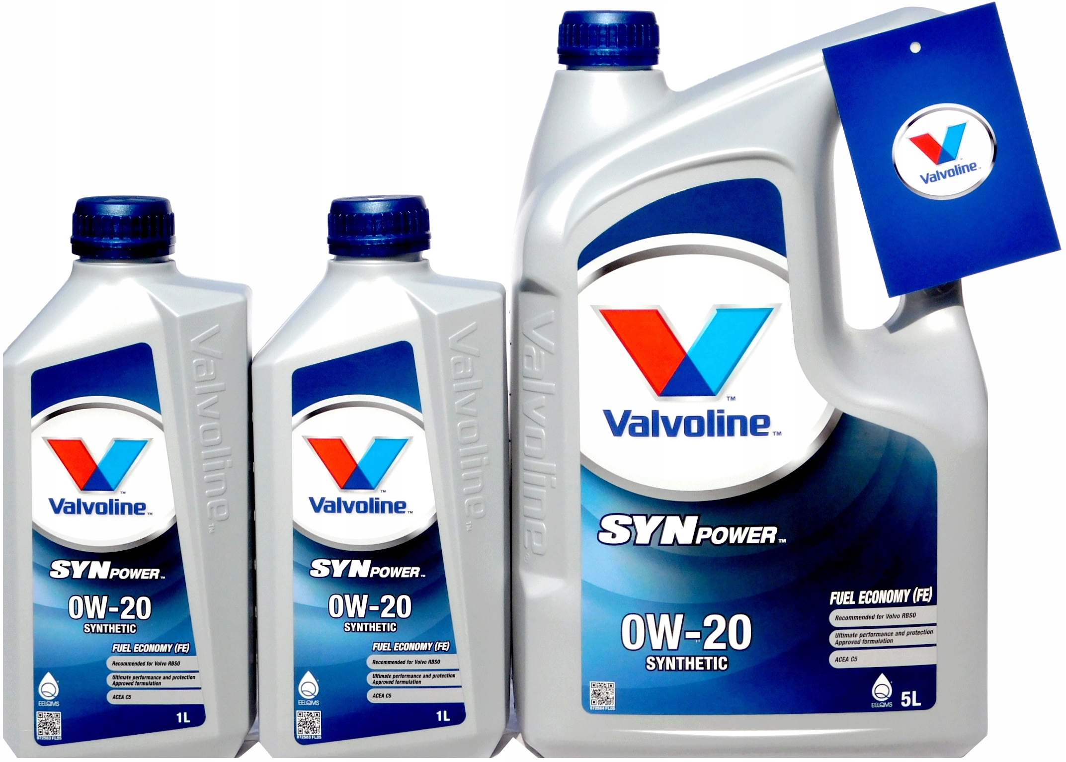 

Valvoline SynPower Fe 0W20 7L Volvo Vea RBSO-2AE