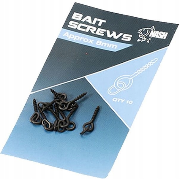 Igły Nash Do Przynęt Wkręt Bait Screw 8mm