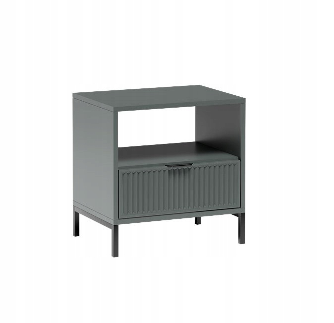 Stylová moderní Noční Stolek Malaga LS-7 do ložnice s nožičkami