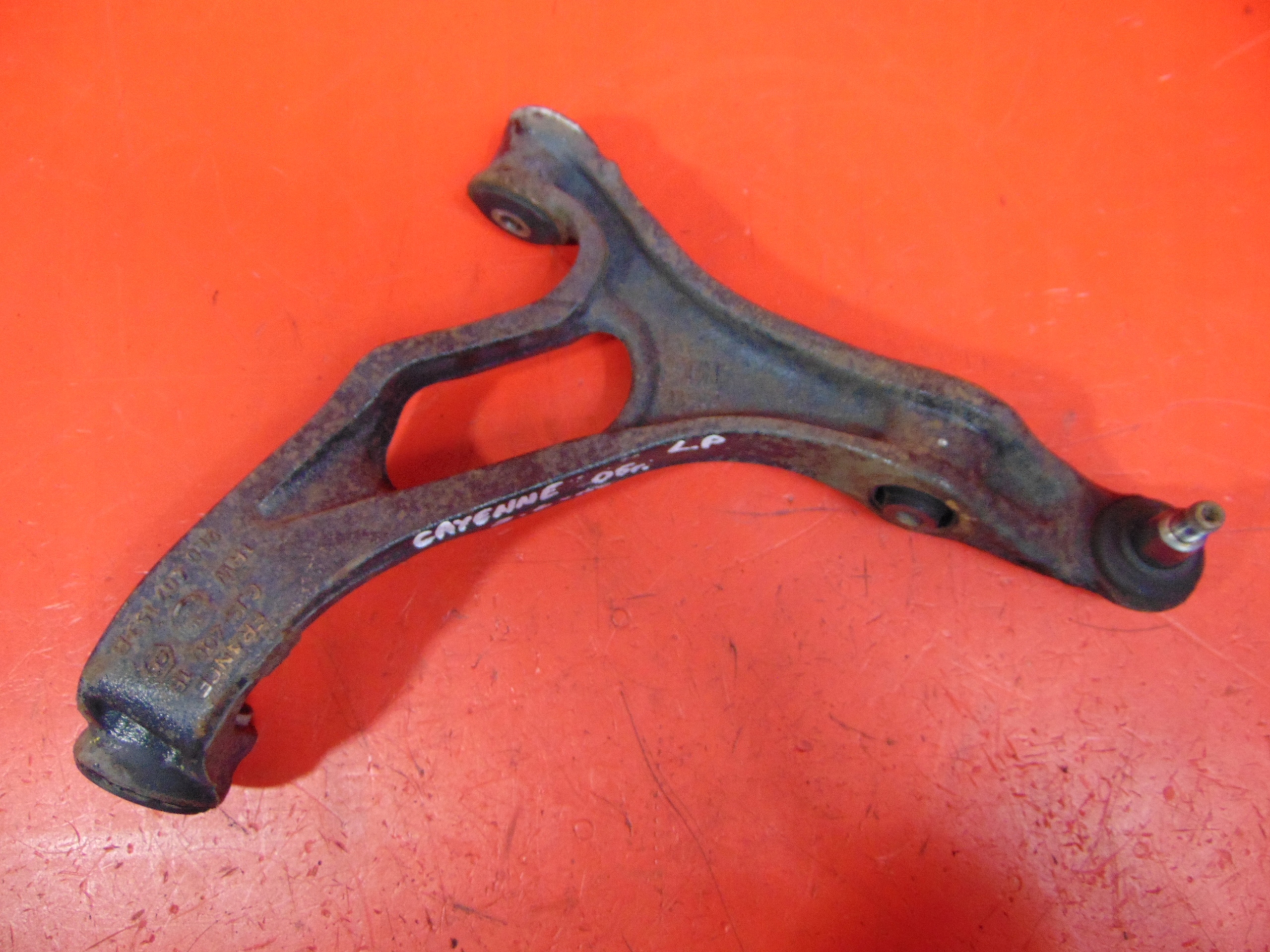 PORSCHE CAYENNE and 9P 7L arm left front 7L0407153B