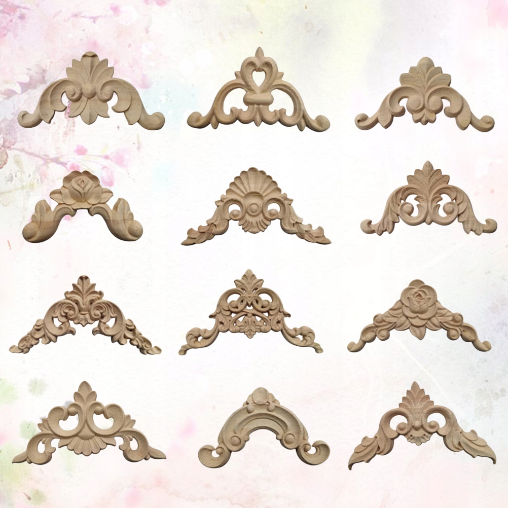 DEKORACJE DOMOWE WYKOŃCZENIA DREWNIANE APLIKACJA RAMY Marka bez marki