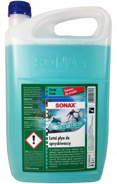 

Letni Płyn Do Spryskiwaczy Ocean Fresh Sonax 4L