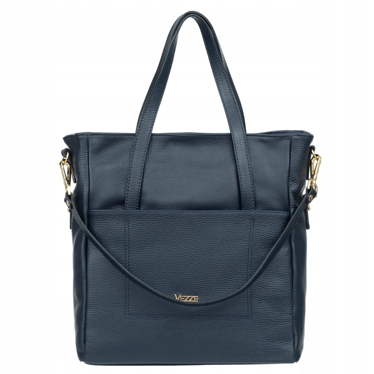 Dámská kožená taška Vezze Taliana, modrá