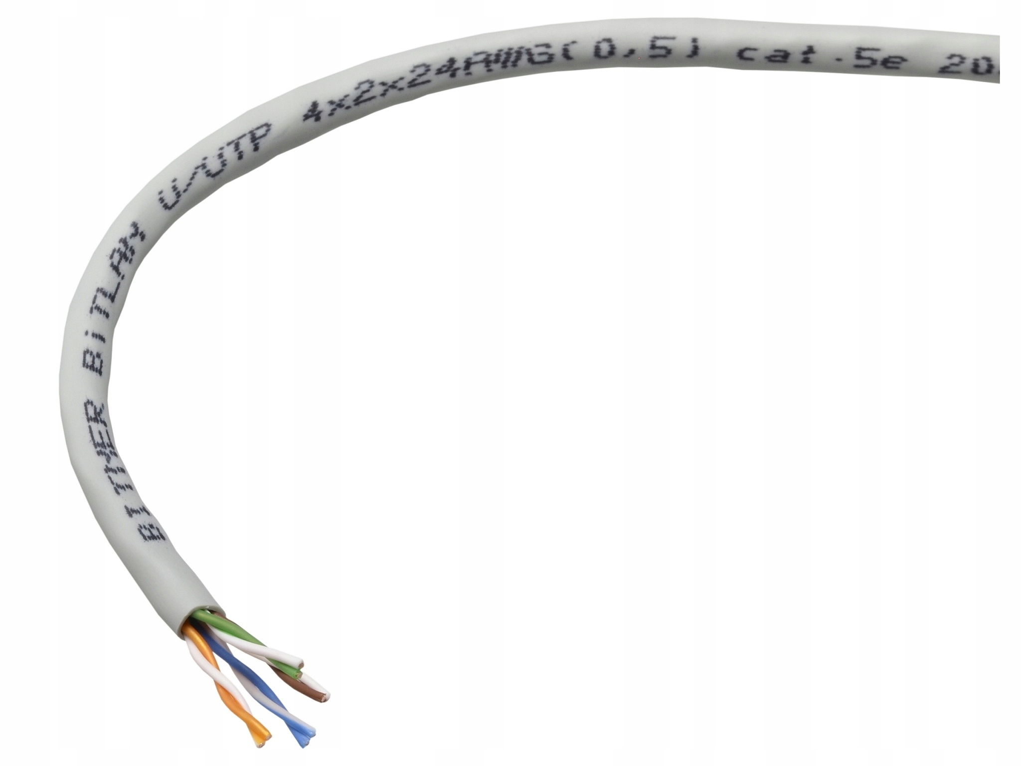 Przewód Internetowy Utp Lan kat. 5e Bitner 1m.
