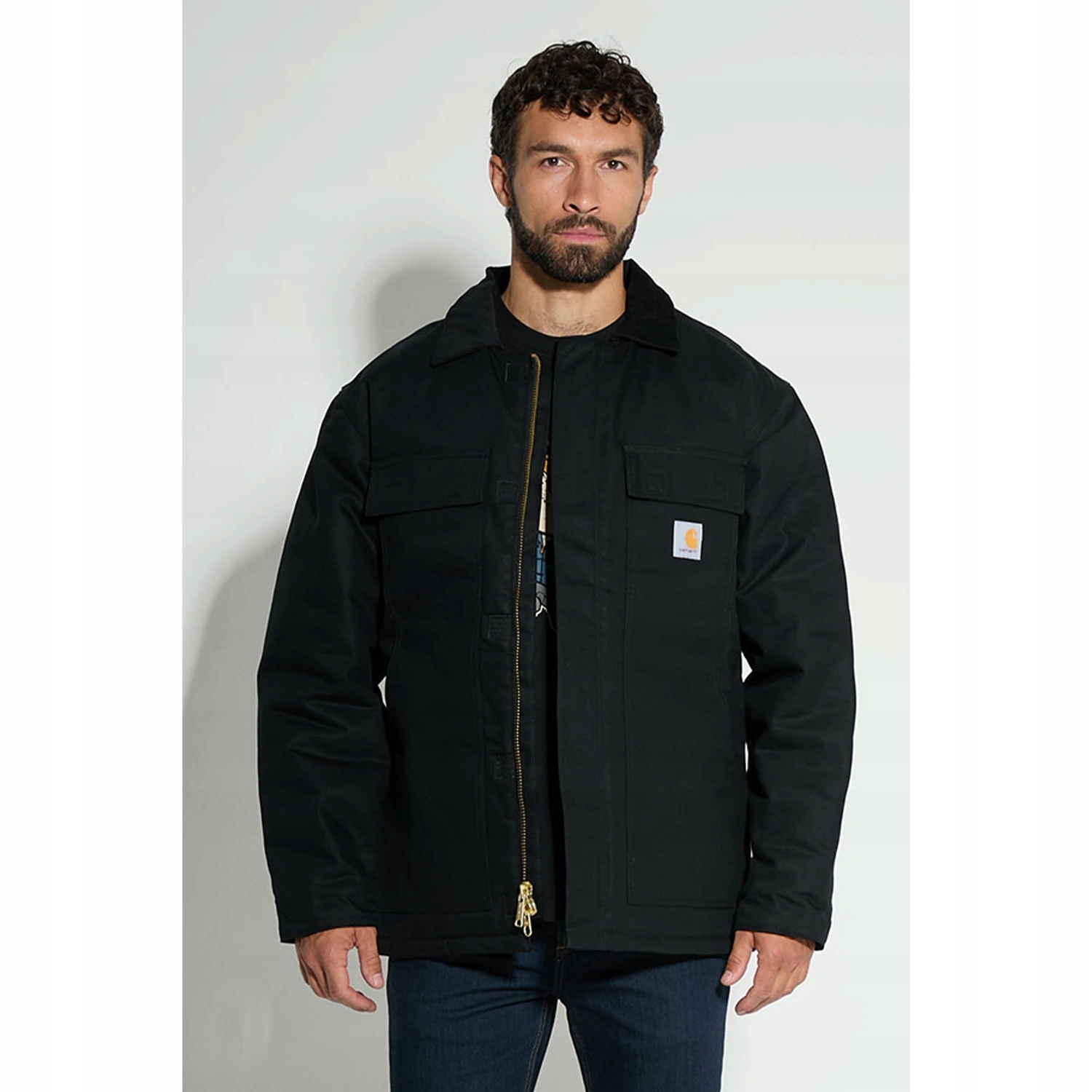Bunda Carhartt od firmy Duck Traditional Coat L černá