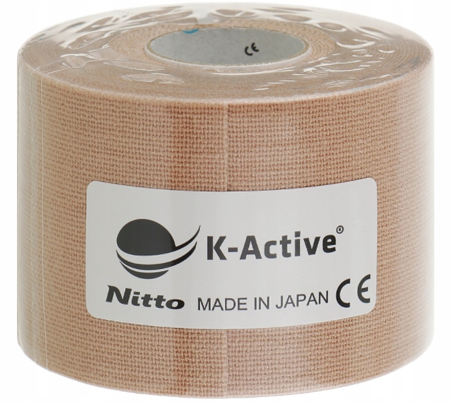 

Kinesiotaping Tejp Taśma Kinezjologiczna Bezowa