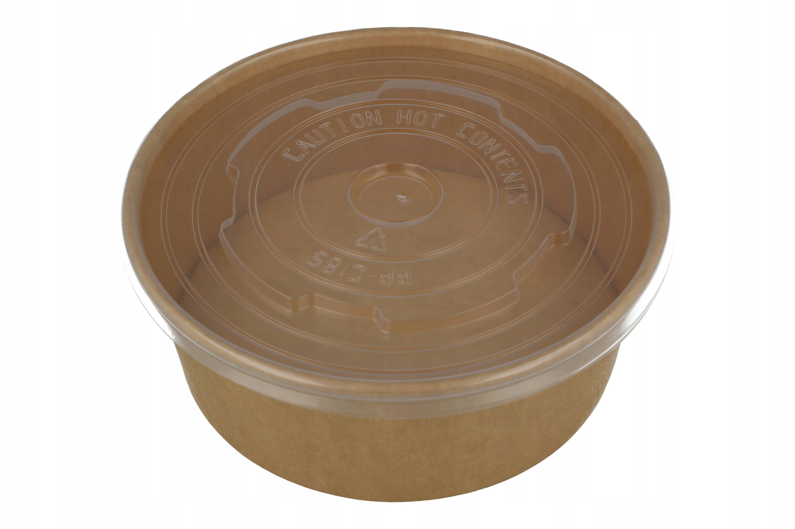 Przykrywka do Miski papierowej o pojemności 1500 ml opakowanie 50 sztuk