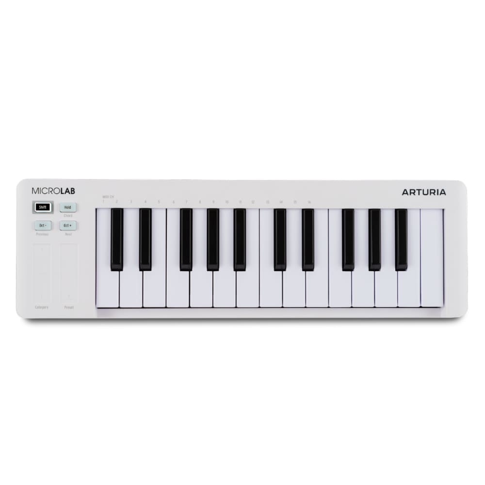 Arturia MicroLab mk3 White – Kompaktní MIDI kontrolér