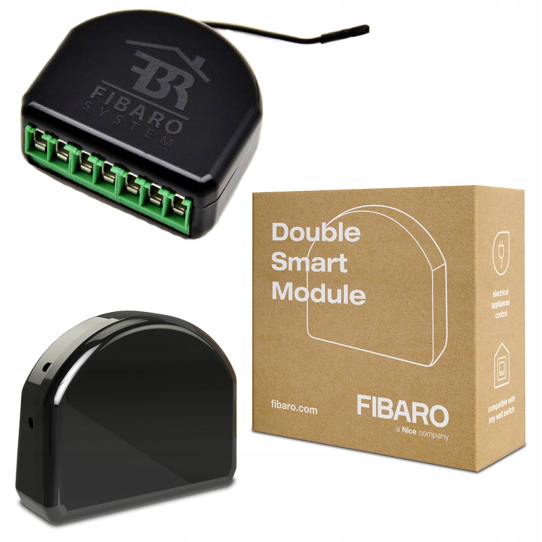 

Fibaro Double Smart Module Bez Potencjałowy Moduł