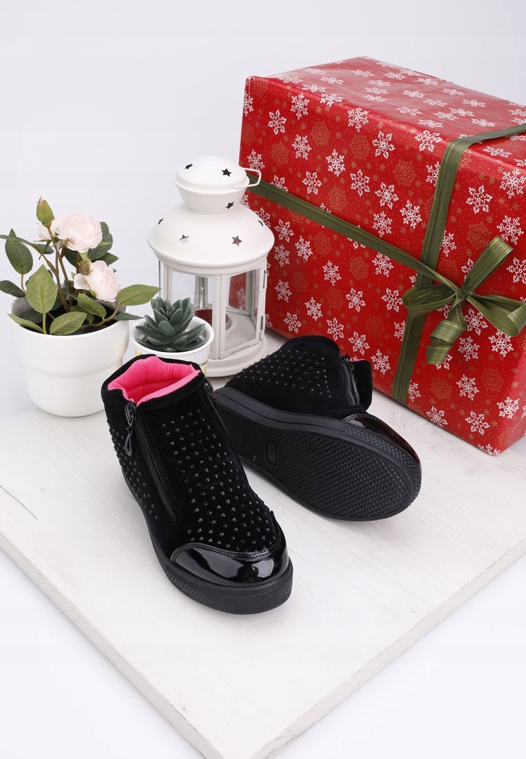 Sneakersy dziewczęce botki na ukrytym koturnie Marka Inna marka