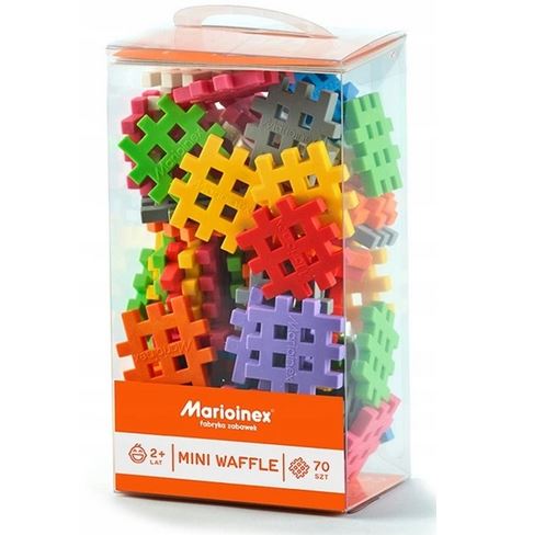

Klocki konstrukcyjne Mini Wafle 70el Marioinex