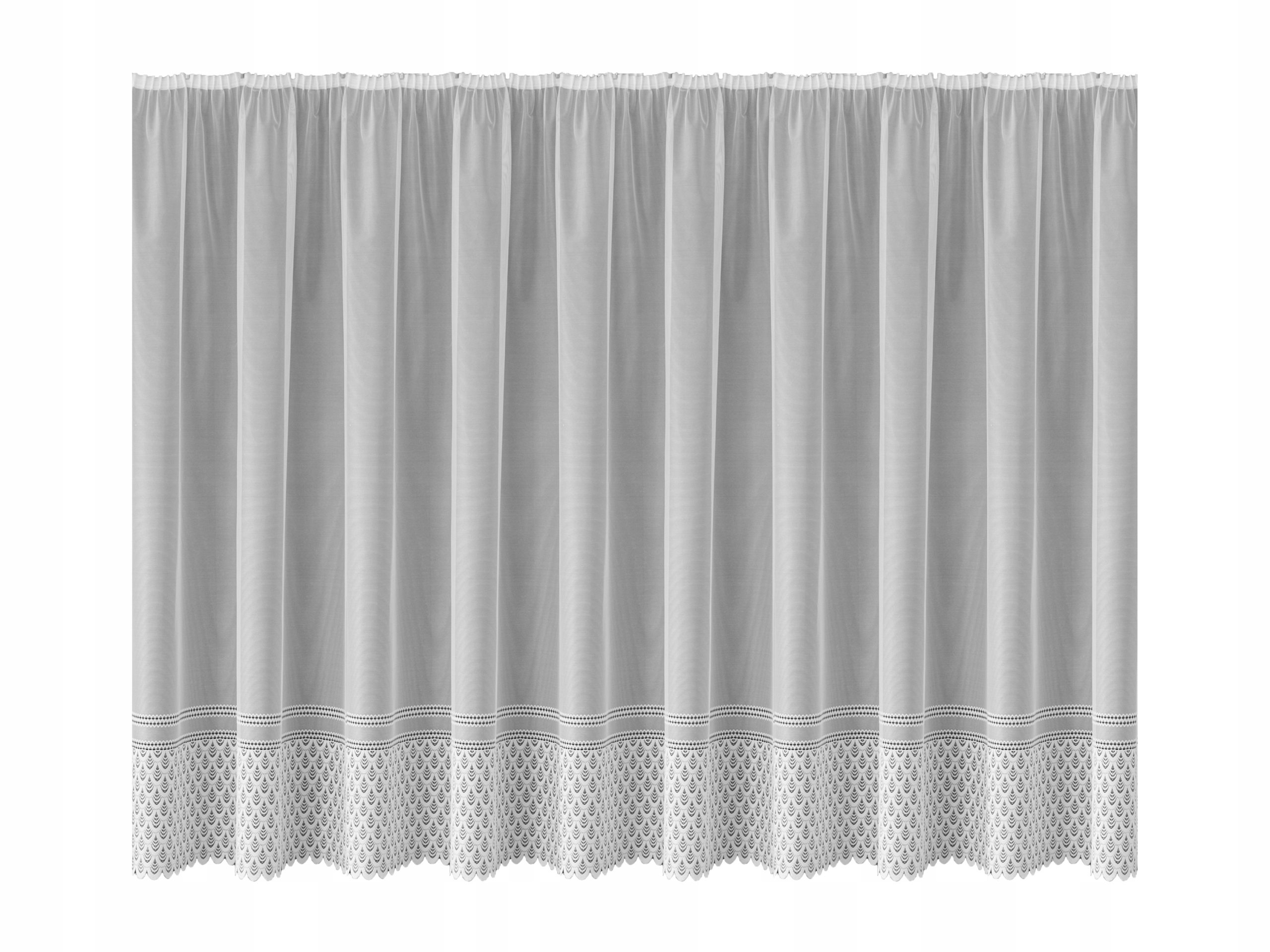 FIRANA GOTOWA ŻAKARDOWA 160 X 500 Z TAŚMĄ HAFT 77