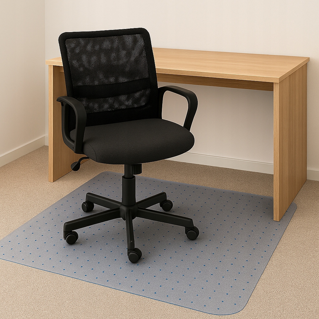 Mata Ochronna Podkładka Pod Krzesło Z Wypustkami Pod Dywan 122x91,5cm