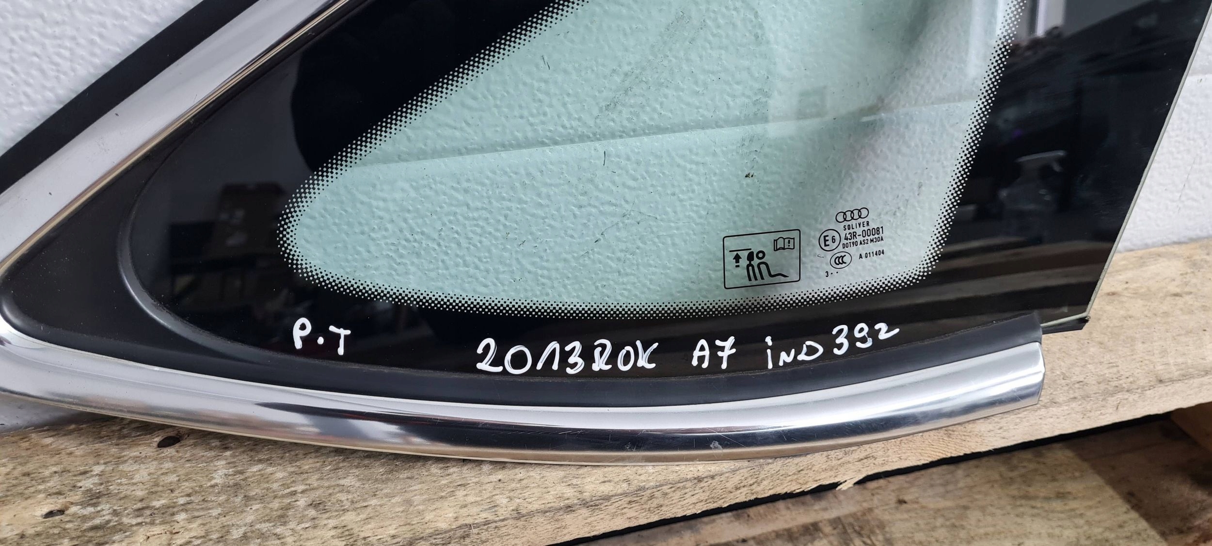 A7 4G S7 window bodywork right right rear part CHROM 13R 4G8845300C