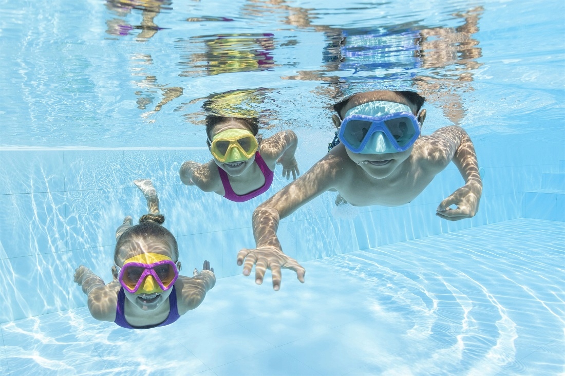 MASKA DO PŁYWANIA NURKOWANIA OKULARY BESTWAY 22048 Model Maska do pływania