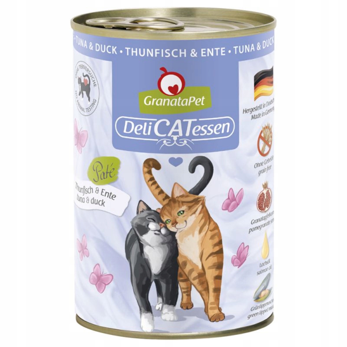 GranataPet DeliCatessen tuňák a kachna mokré krmivo pro kočky 400 g