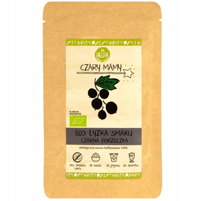 Bio Łyżka Smaku Czarna Porzeczka Owoce 100% Helpa