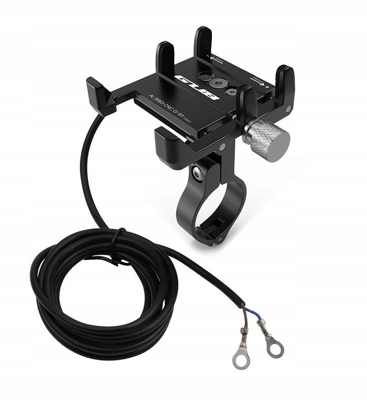 Gub 91 G-91 Uchwyt Rowerowy Motocyklowy Na Telefon Montaż Na Kierownice Usb