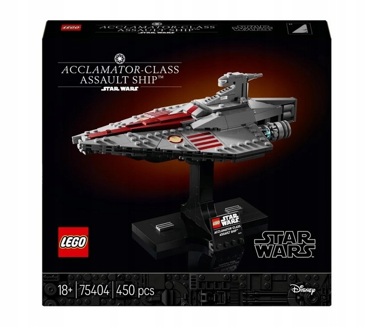 Stavebnice Útočný Křižník Typu Acclamator 75404 Lego Star Wars
