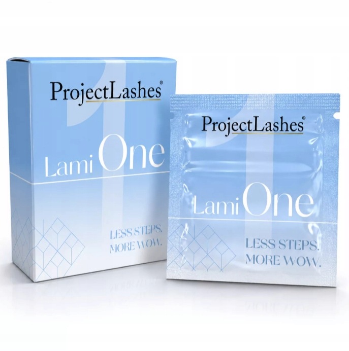 ProjectLashes LamiONE Step Laminace na obočí a řasy Sada sáčků 5 x 2 ml