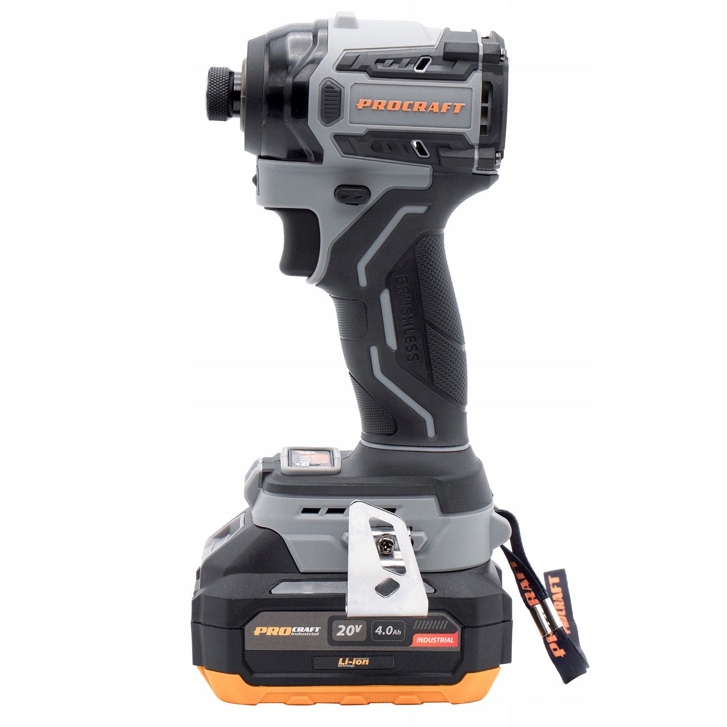 Aku rázový uťahovák Procraft Industrial ID20A, uťahovacím momentom až 180Nm