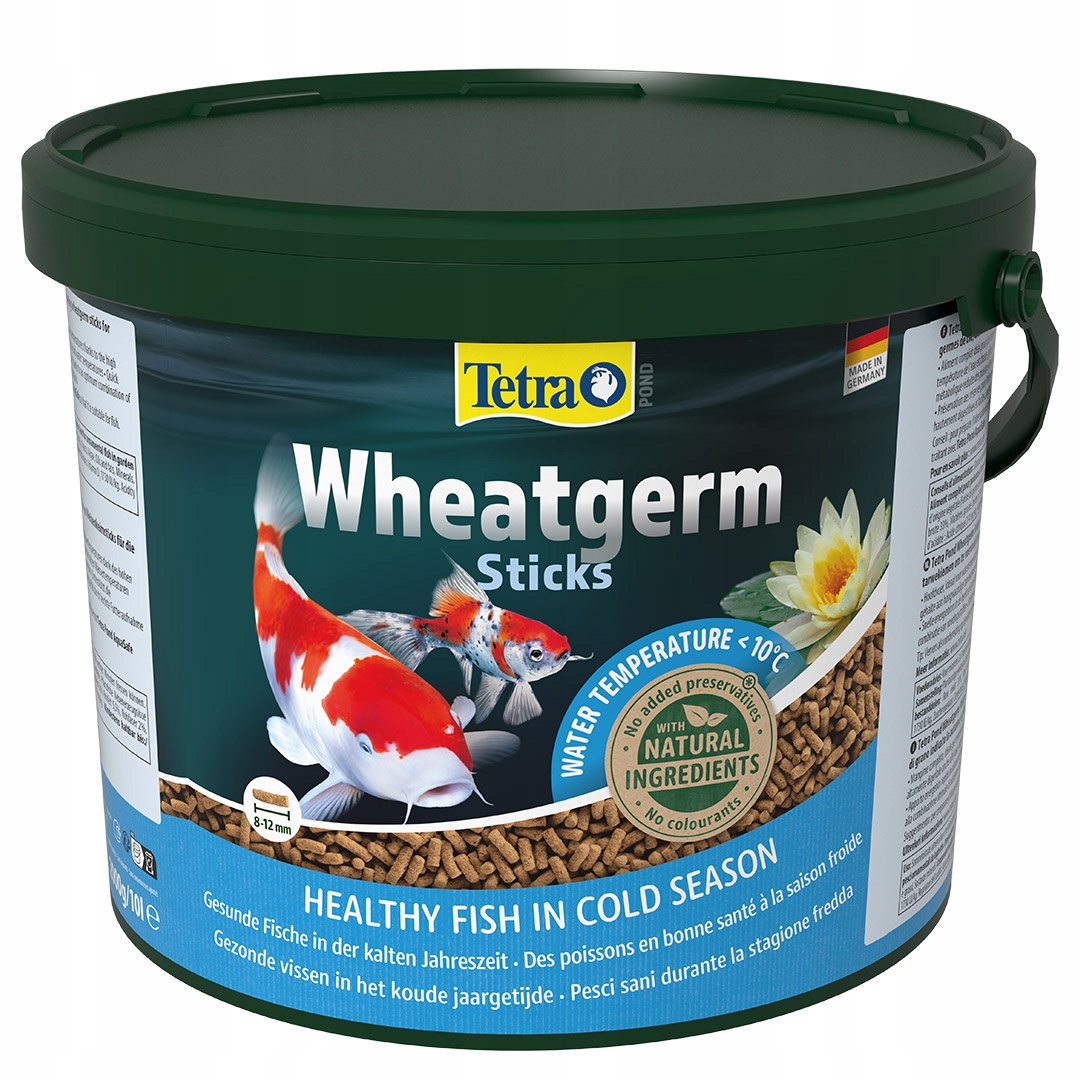 TETRA POND WHEATGERM STICKS 10l Na wiosnę/jesień Marka Tetra