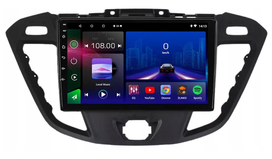 RADIO GPS ANDROID FORD TRANSIT CUSTOM 2012-21 16GB