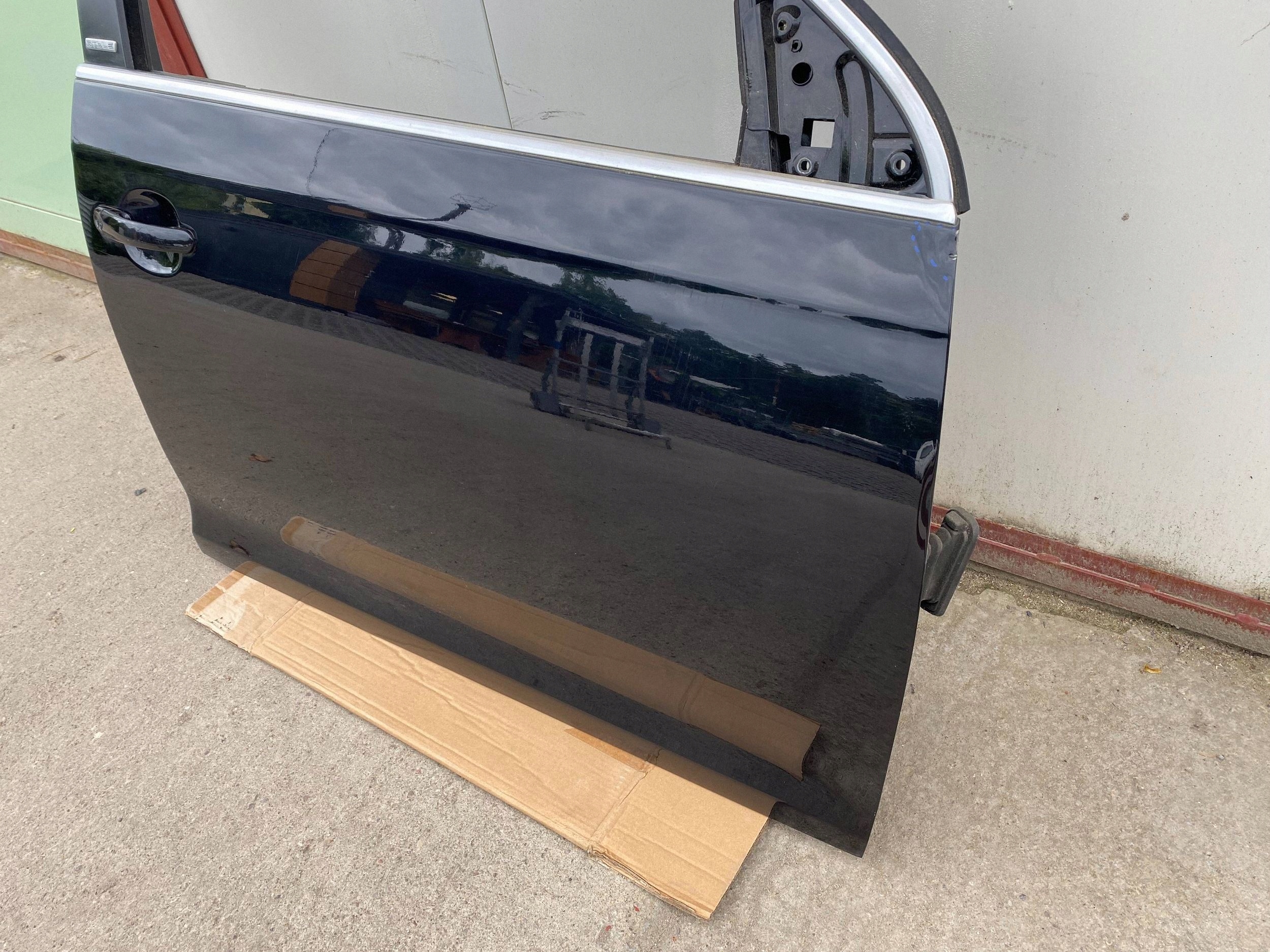 VW GOLF VI KOMBI complete door right front front LC9X black