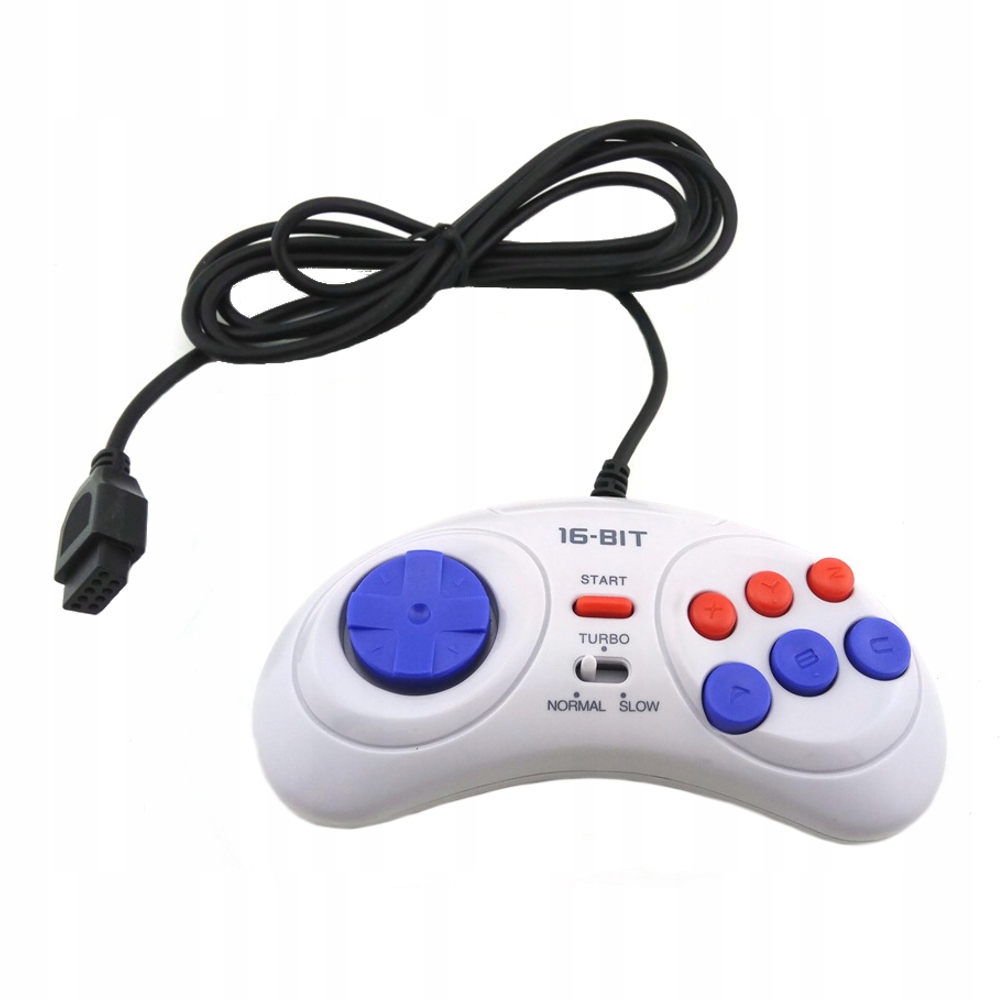 IRIS Pad gamepad kontroler do konsoli Sega Master System MD Genesis 9pin
