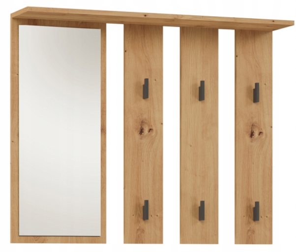 Nowoczesny Wieszak Do Przedpokoju 100 cm Biały PANAMA II TS - 4 Kolory Marka Styl Meble