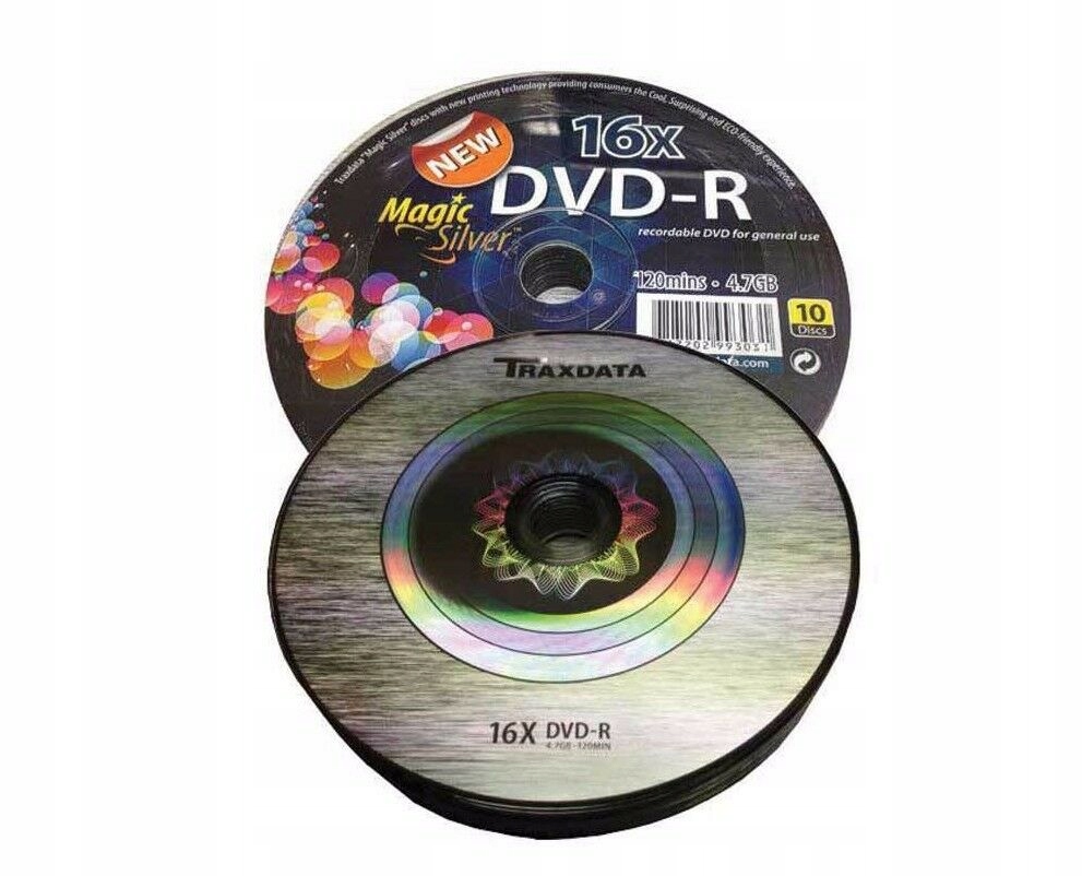 

Dvd-r Ritek Magic Shine 10 szt 4,7GB Poligra