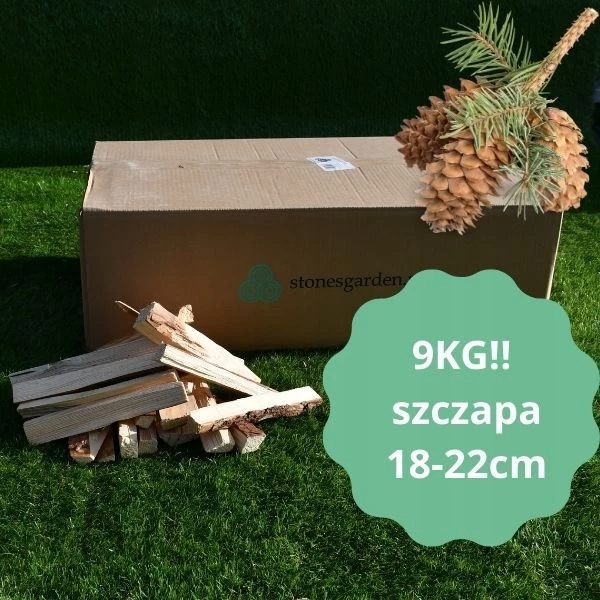 Suszone Drewno Opałowe Rozpałkowe 15 KG Do Pieca