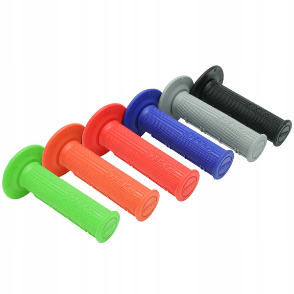 Gripy manetki cross enduro kolorowe Drc