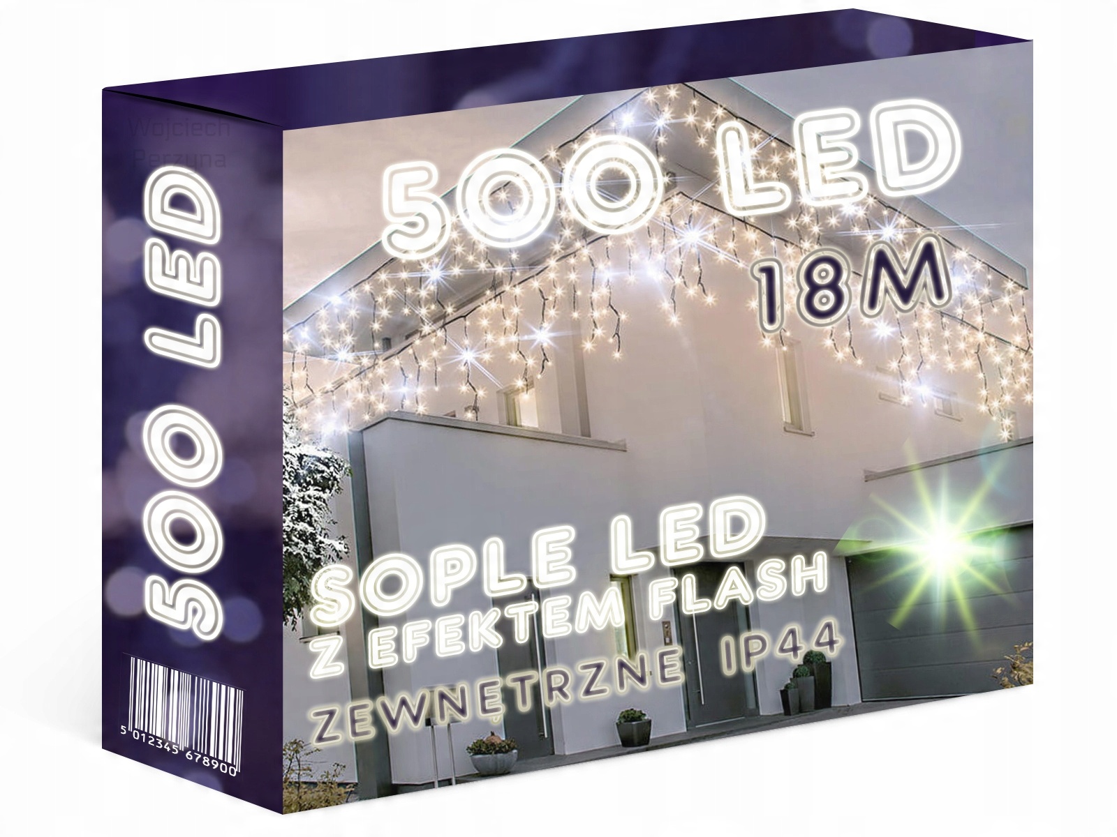 

Sople 500 Led Zewnętrzne Lampki Choinkowe Flash