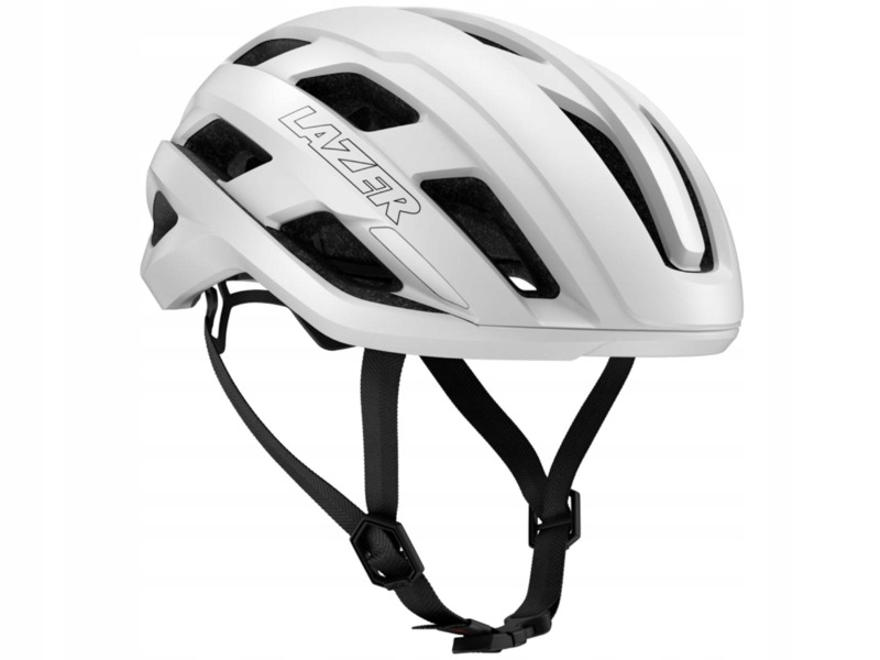 Kask rowerowy Lazer Strada KinetiCore Biały Szosowy (rozmiar M)