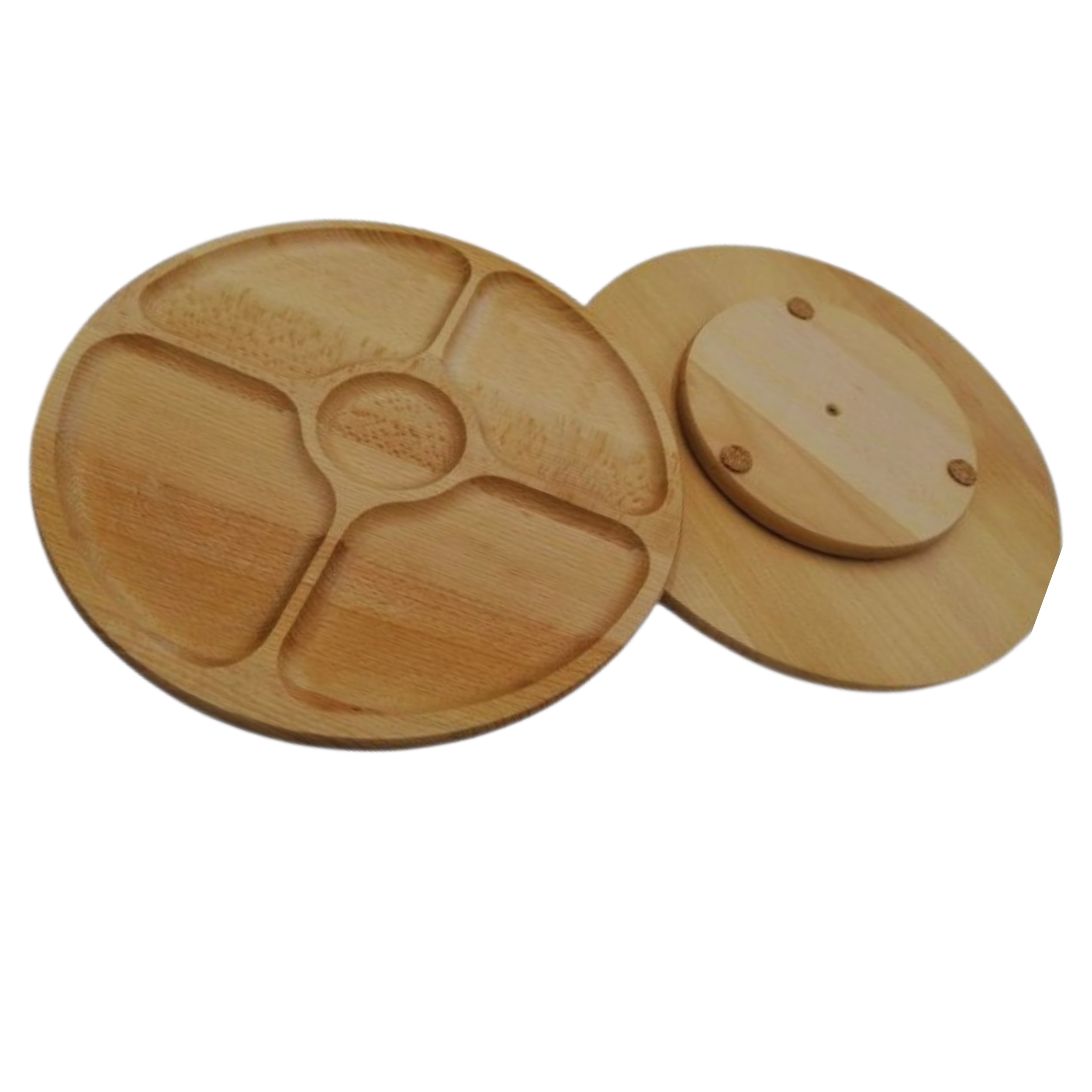 

Deska Obrotowa Do Serwowania Serów Wędlin 4 Komory