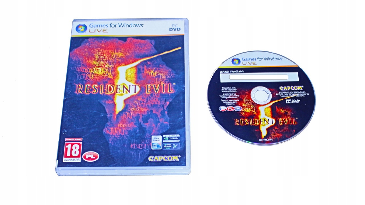 RESIDENT EVIL 5 BOX PL PC
