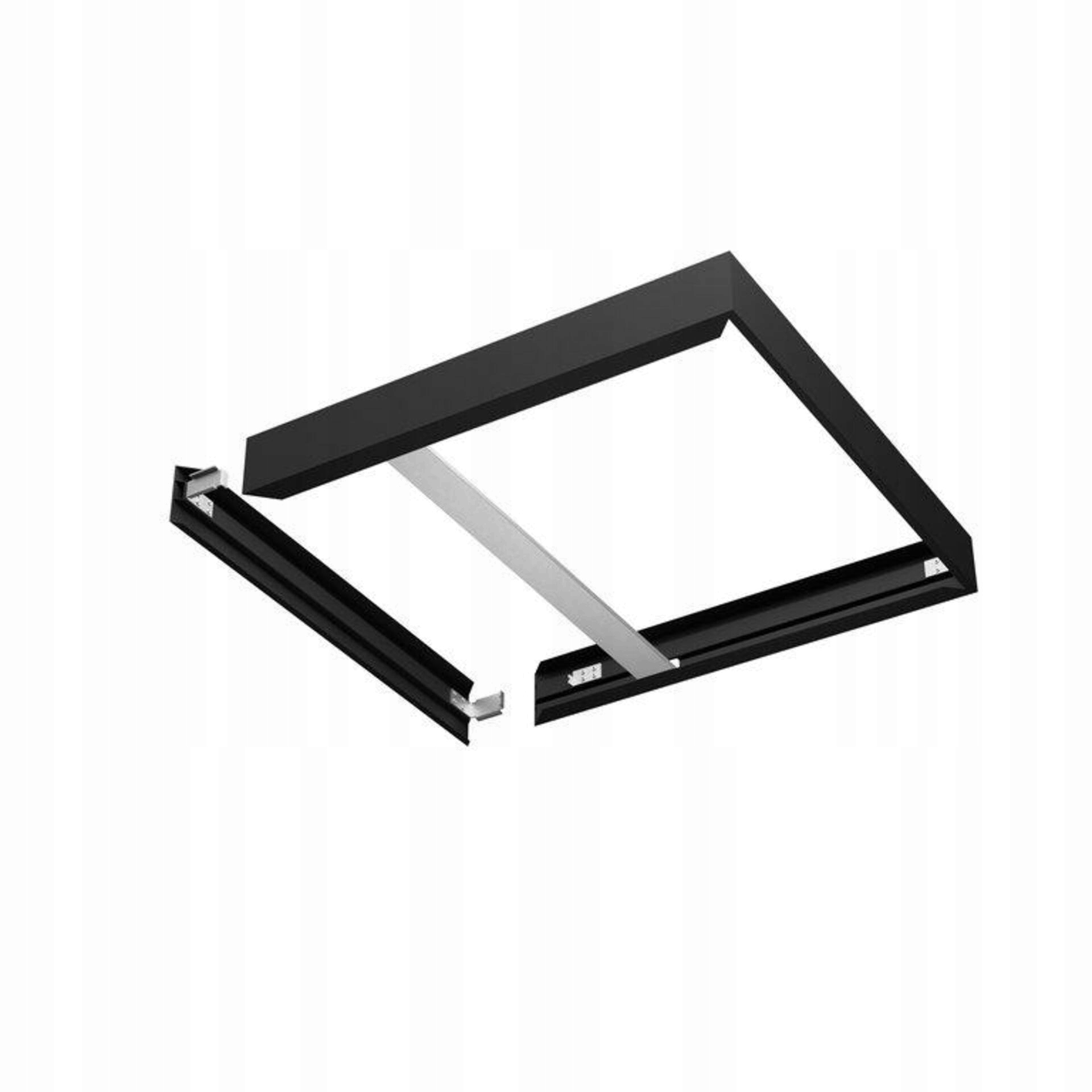Montážny rámček Ledvance pre Led panely 600x600 mm, čierny, hliníkový, H75