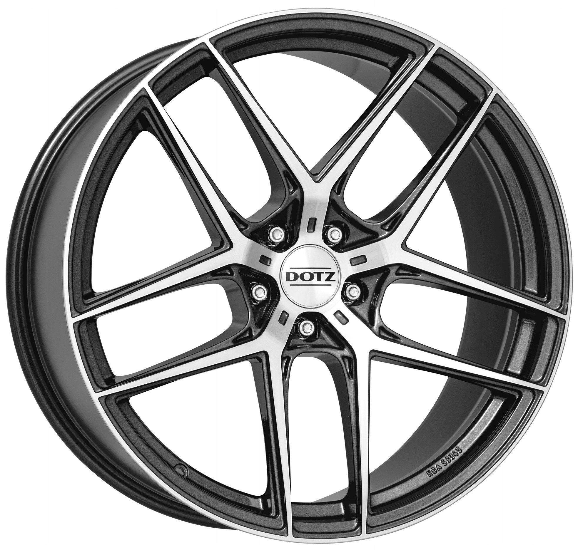 1x Dotz LagunaSeca Dark 20 5x112 ET35 OLA0M8FP35