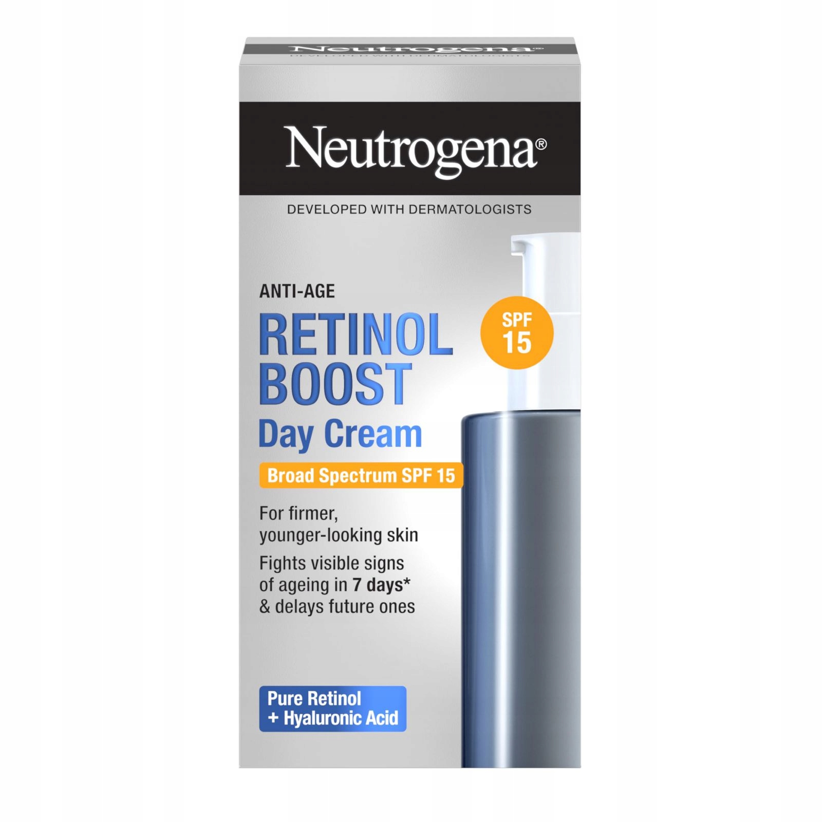 Neutrogena Denní Krém S Anti-age Efektem Spf 15 Retinol Boost (denní Krém)