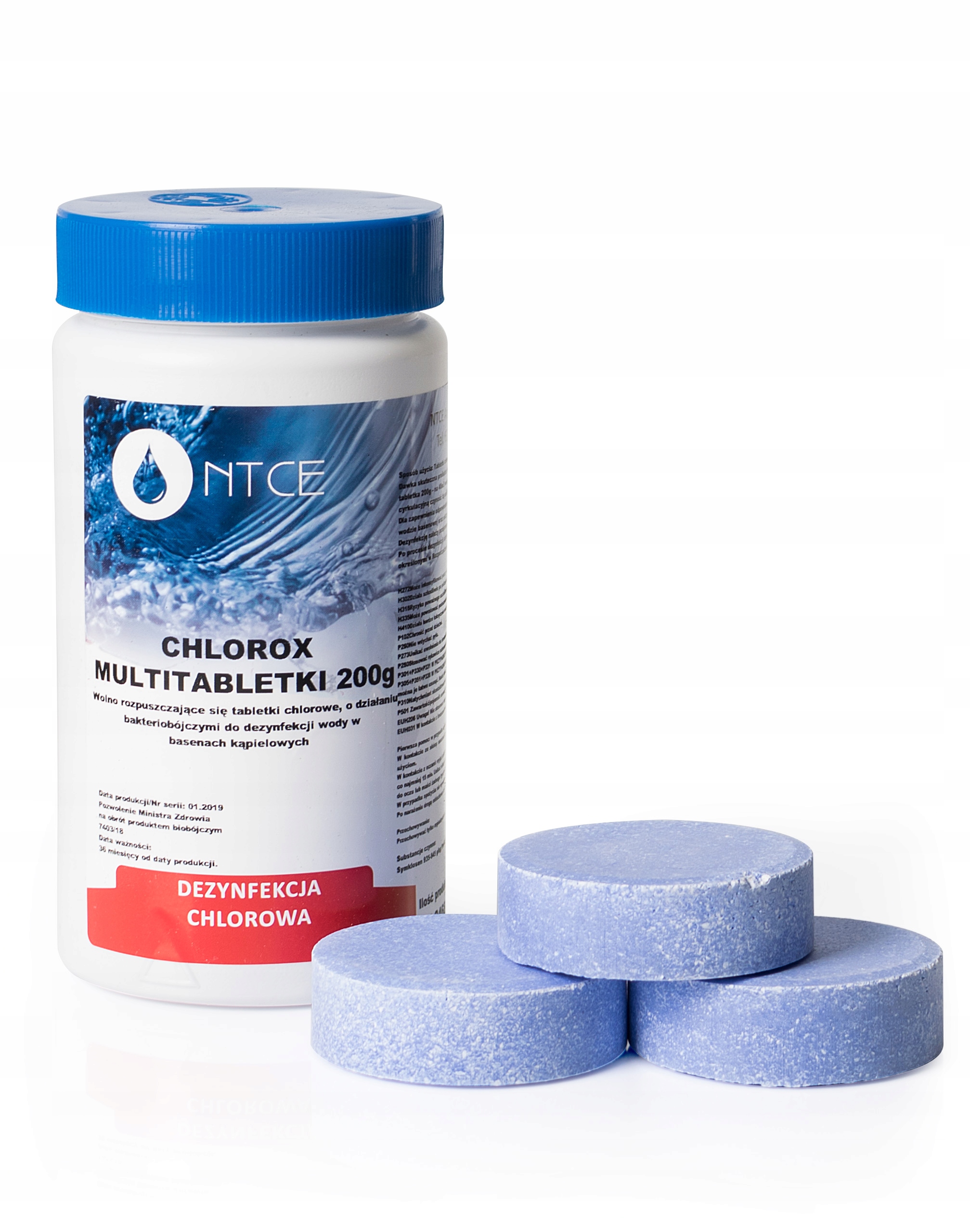 

Chlorox Multitabletki 200g Blue Ntce 1,0 kg