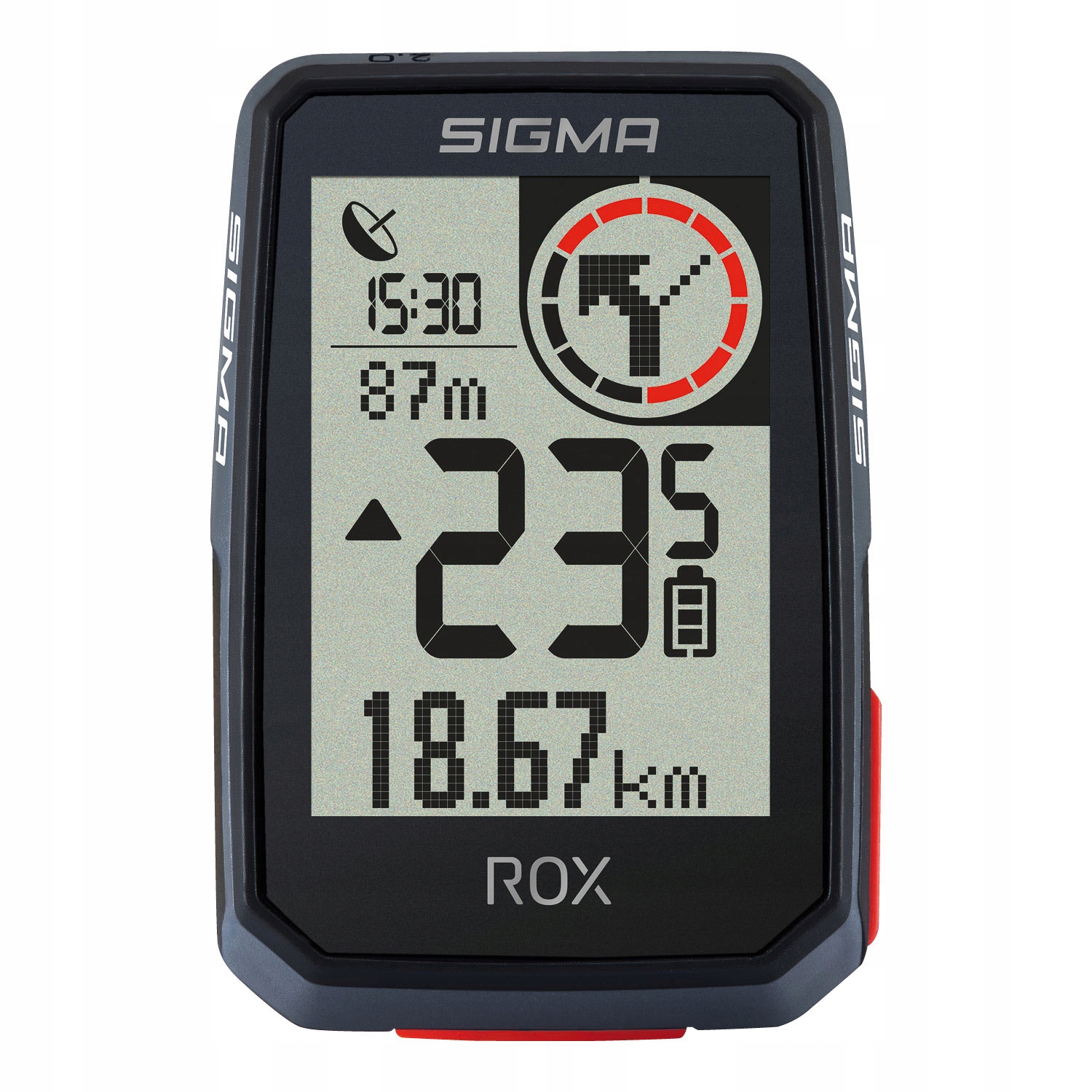 

Bezprzewodowy Licznik Rowerowy Sigma Rox Gps IPX7