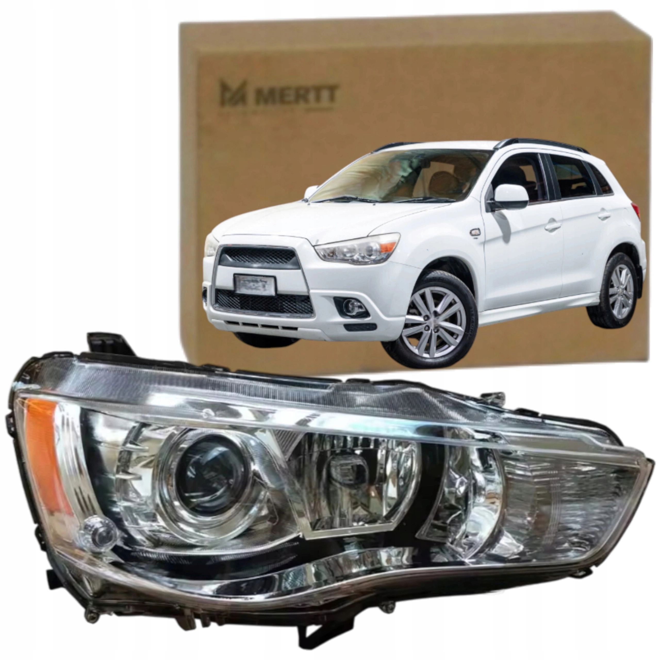 Světlomet Ksenon pravá přední lampa Xenon 526710 Mitsubishi Outlander 2010-