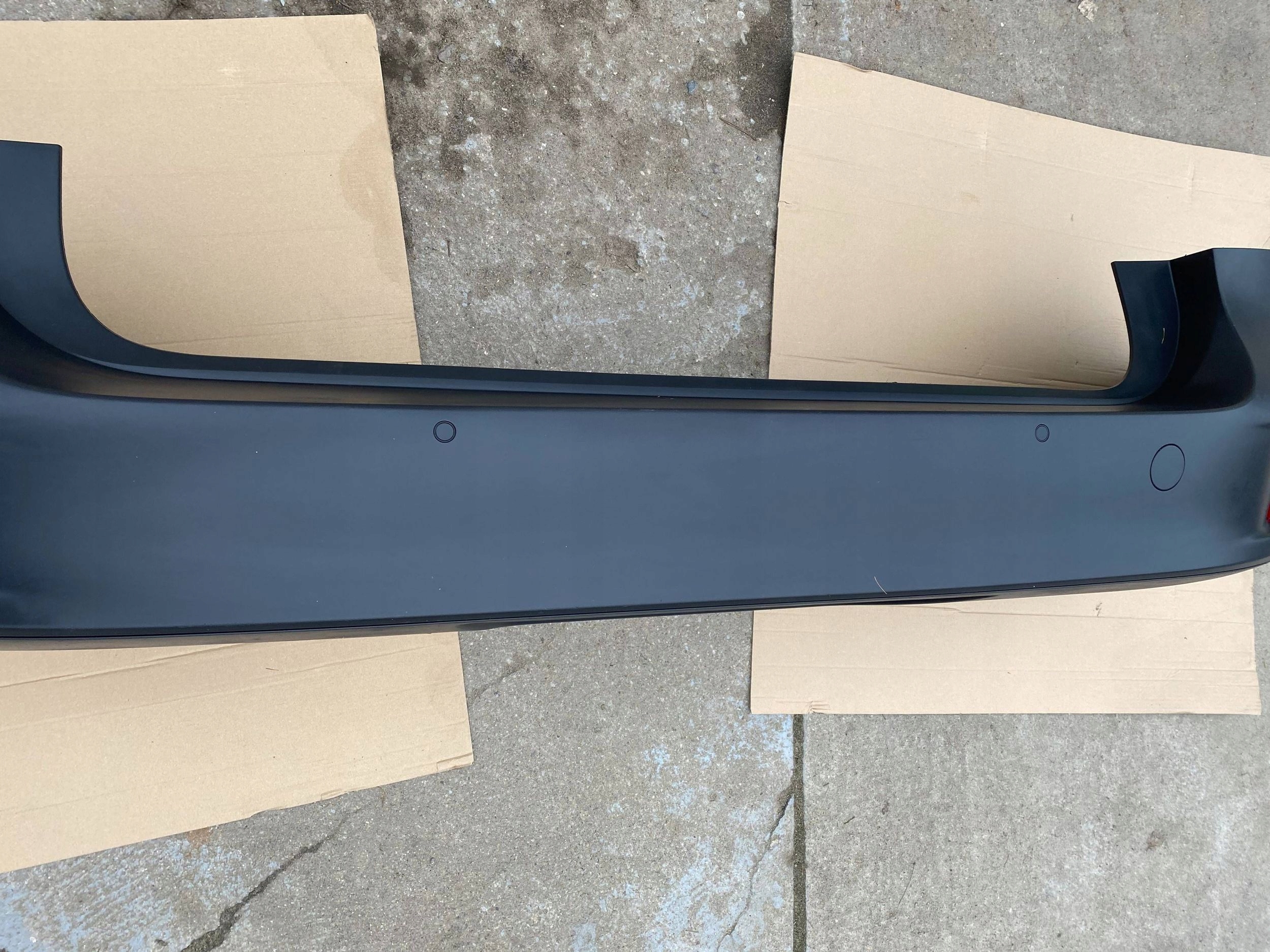 VW ID BUZZ HECK CARGO complete bumper rear part rear PDC STRUKTURA