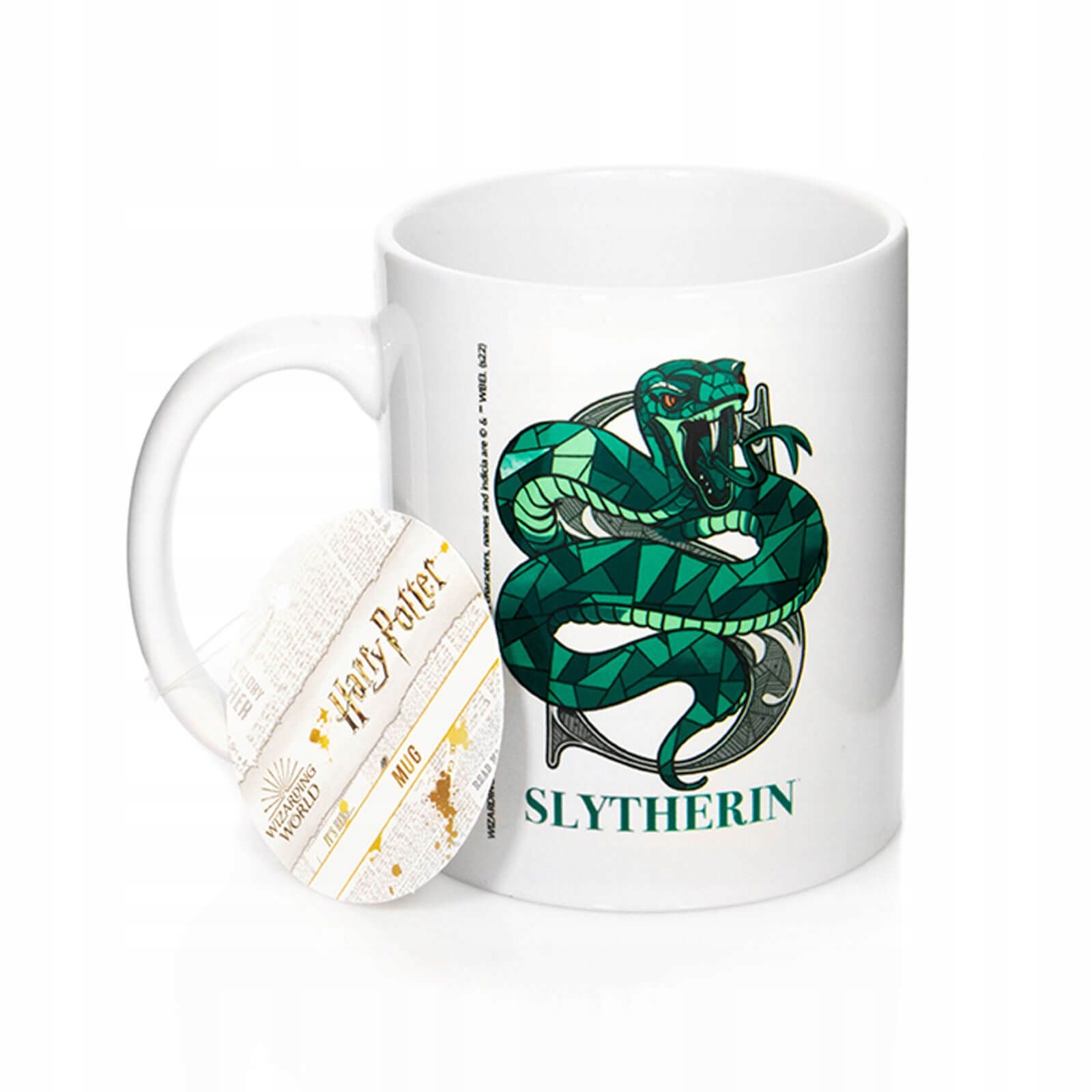 Kubek na kawę Harry Potter Herb Slytherinu 330 ml Pojemność 330 ml