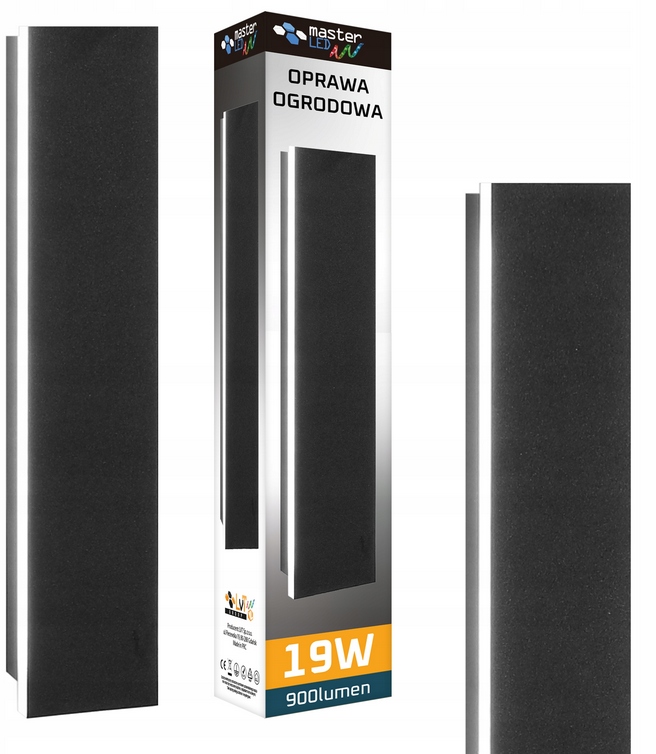 Lampa Led Elewacyjna Ścienna Kinkiet Ogrodowy Lara 19W 60cm zewnętrzny IP65