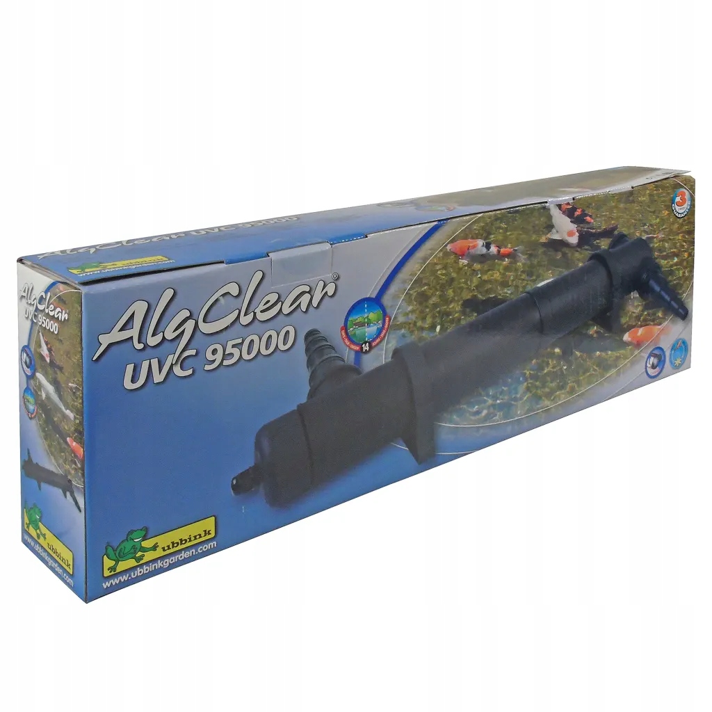 Ubbink Lampa do oczka wodnego AlgClear, jednostka UVC 95000, 95 W Kod producenta 434662