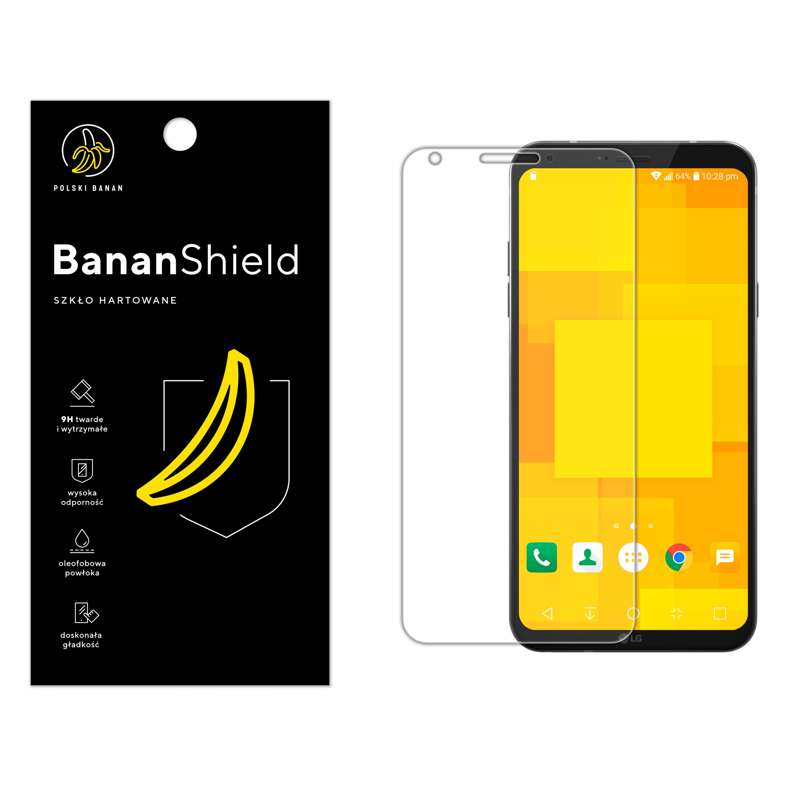 

Szkło Hartowane Polski Banan 9H do Lg Q6