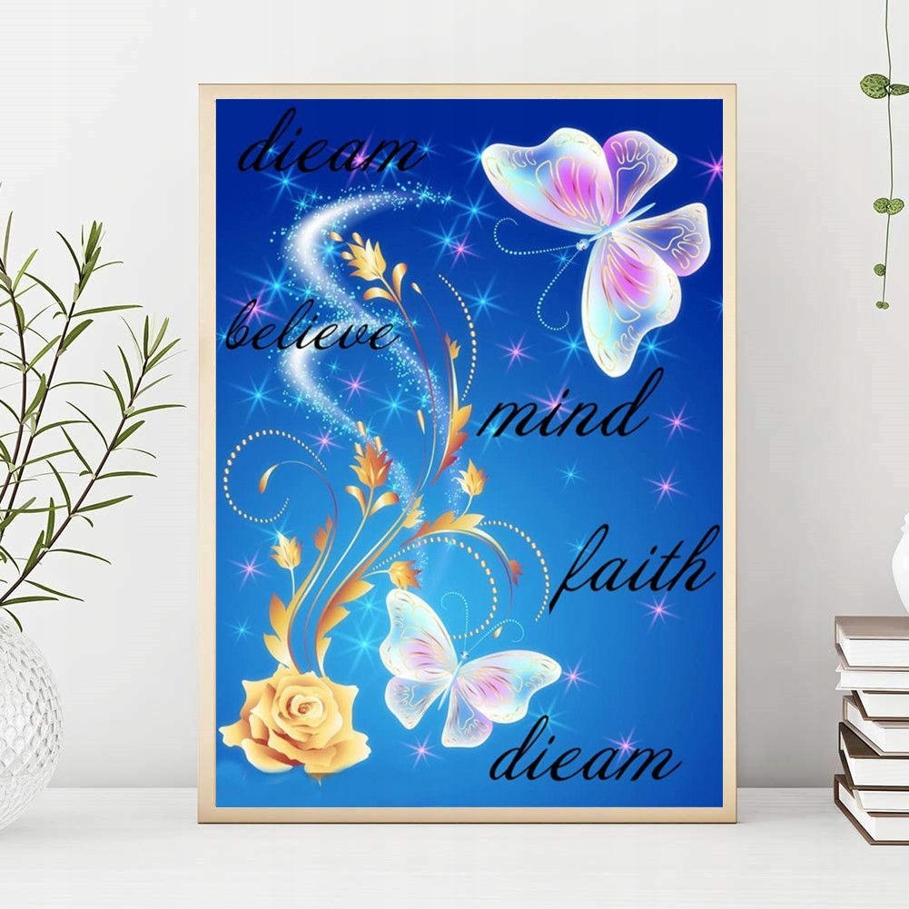 Diamantová výšivka/ Obrázek 5D/ Mozaika Diamantová/ Dia